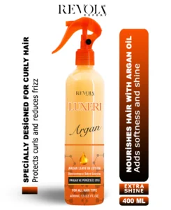 Revola Luxeri Argan - Frizz Control & Shine for Curly Hair 400ML