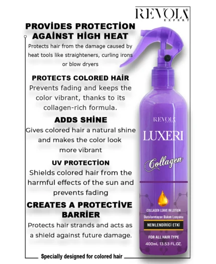 Revola Luxeri Collagen – Protects & Renews Colored Hair 500ML