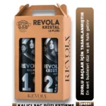 Revola Kristal Protein - Ultimate Curly Hair Straightening & Care Set 1000ML