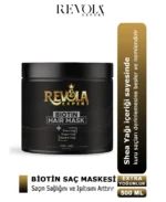 Revola Biotin Hair Mask – Strengthen, Repair & Add Shine | Nourish Hair Health 500ML