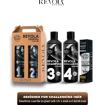 Revola Kristal Protein - Ultimate Curly Hair Straightening & Care Set 500ML