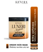 Luxeri Argan Hair Mask - Nourishing Care for Frizzy & Curly Hair 500ML