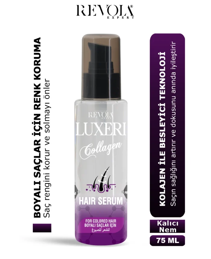 Luxeri Collagen Serum - Color Protection and Nourishment for Dyed Hair 75ML