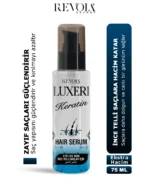 Luxeri Keratin Serum - Volumizing and Smoothing Care for Weak Hair 75ML