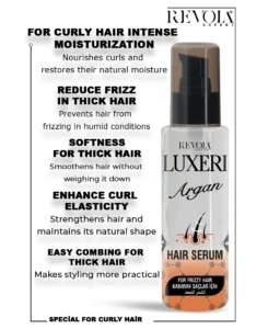 Luxeri Aloe Vera Serum - Intense Moisturization for Dry and Dull Hair 75ML