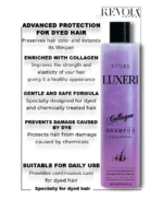 Revola Luxeri Collagen Shampoo - Protects and Strengthens Dyed Hair 500ML